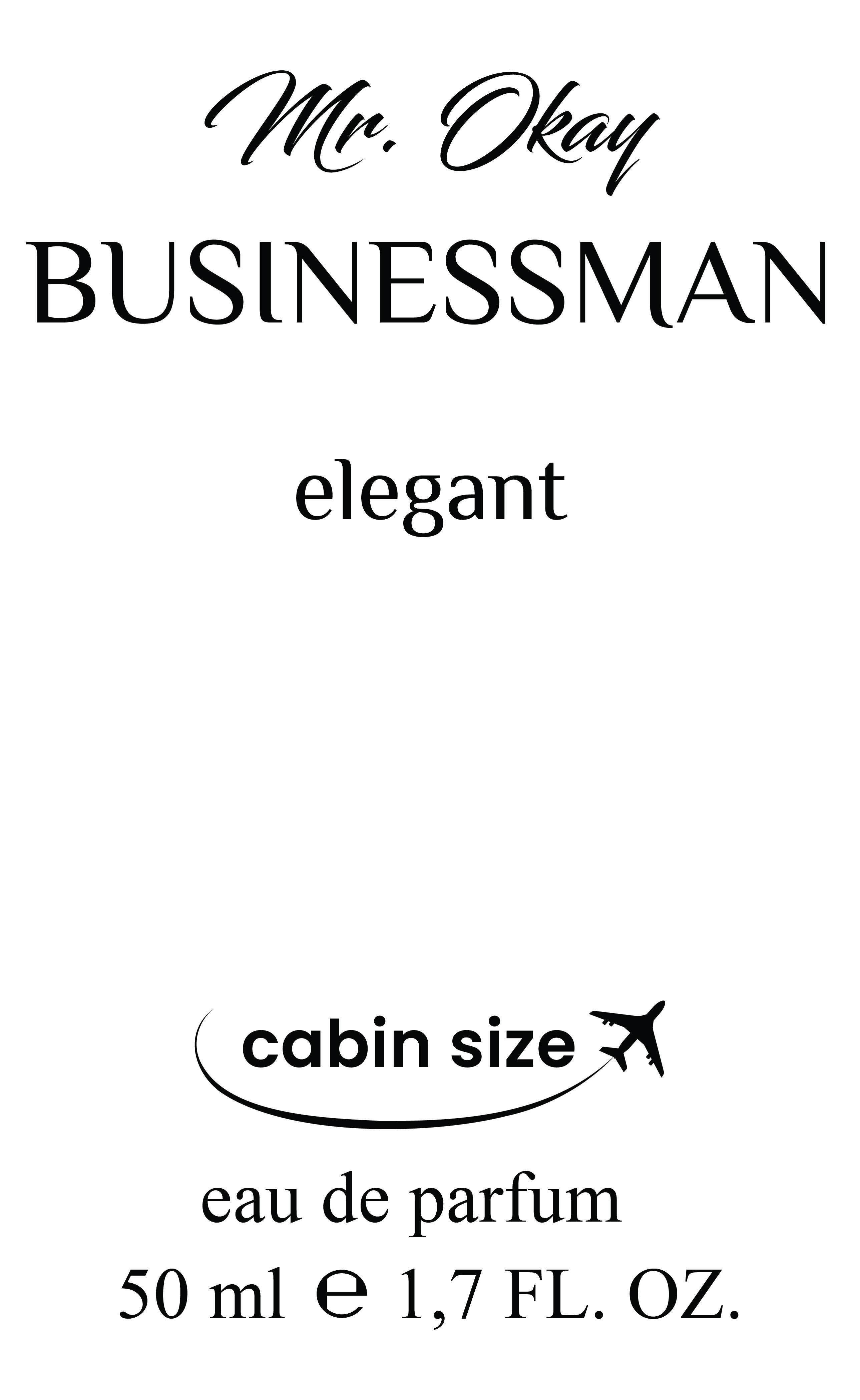 Mr. Okay Businessman Elegant Kutu